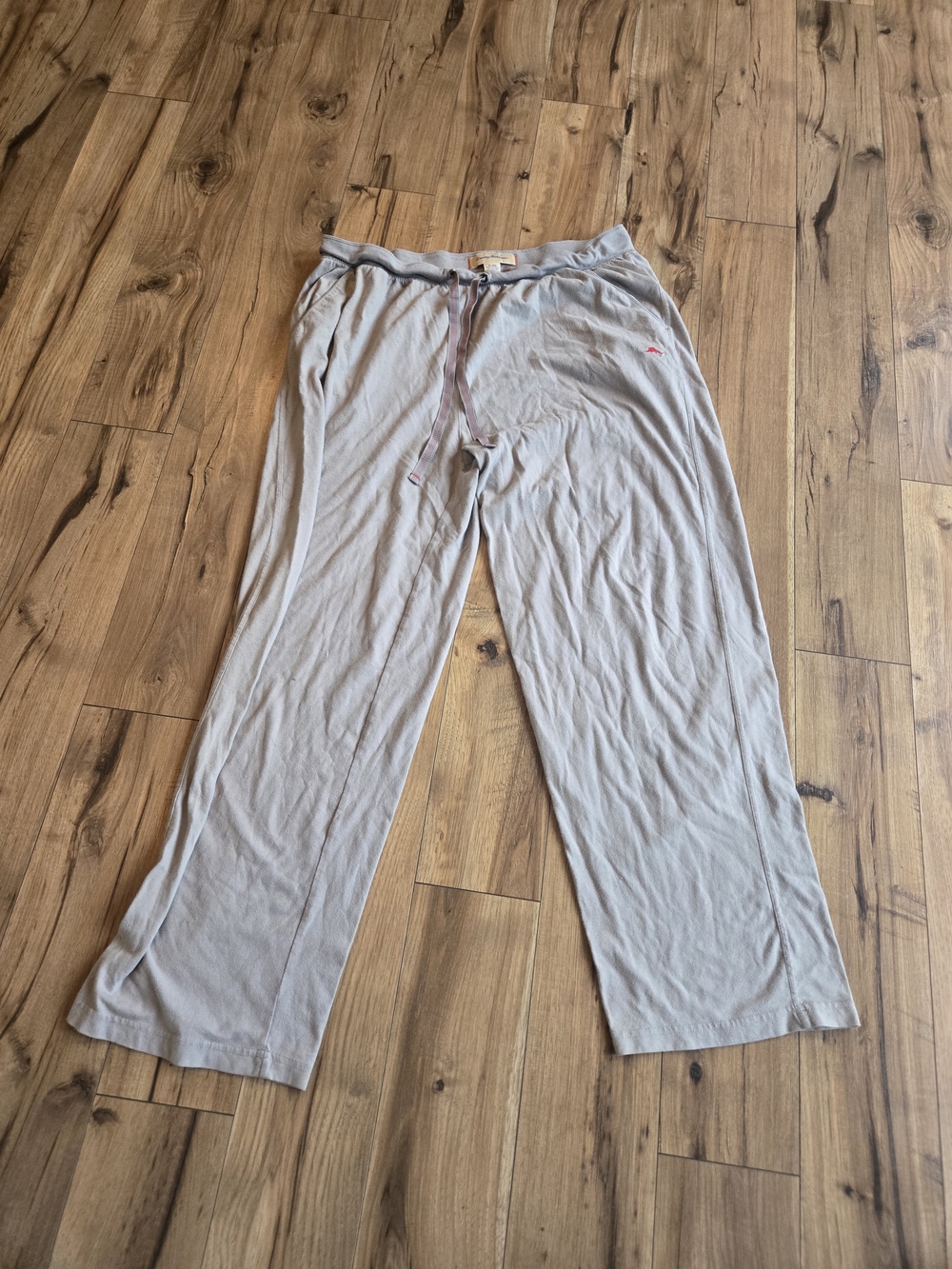 Tommy Bahama Light Gray Drawstring Lounge Pants Xl